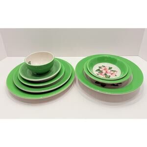 Greenbrier Resort Shenango Dorothy Draper C&O Railroad China Place Setting 8pcs